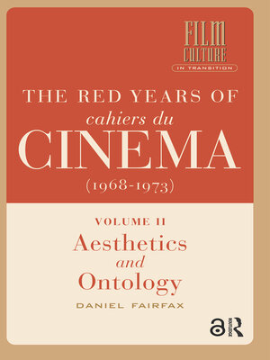 cover image of The Red Years of Cahiers du cinéma (1968-1973)